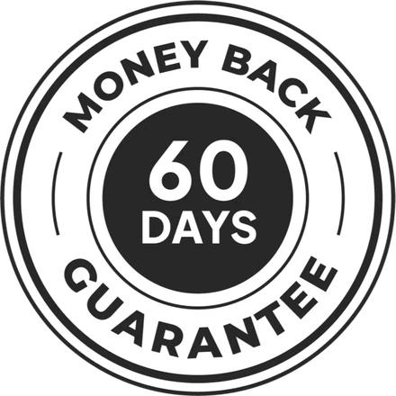 Memocept 30-day money-back guarantee badge